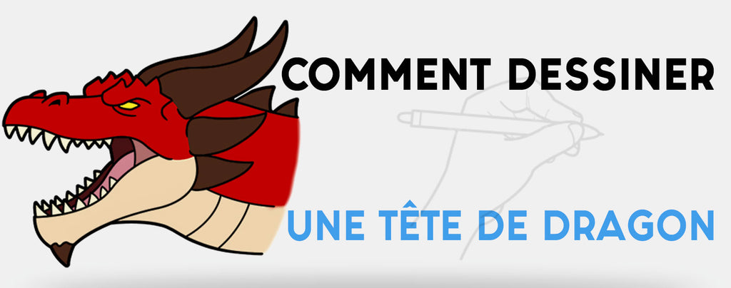 Comment dessiner une tête de dragon
