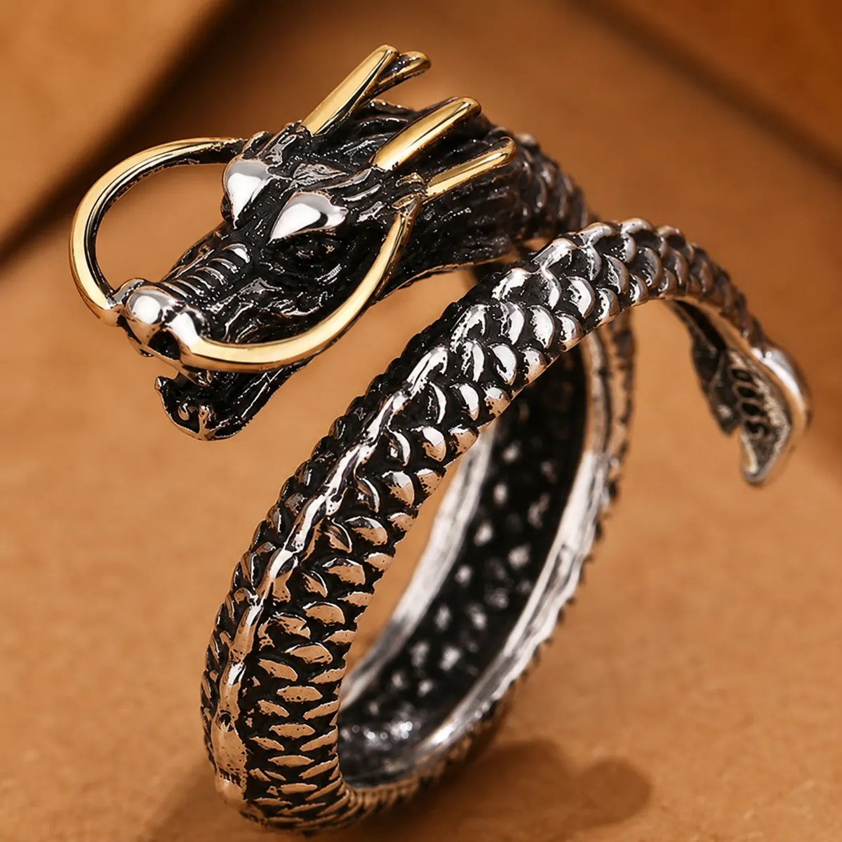 anneau dragon oriental redimensionnable