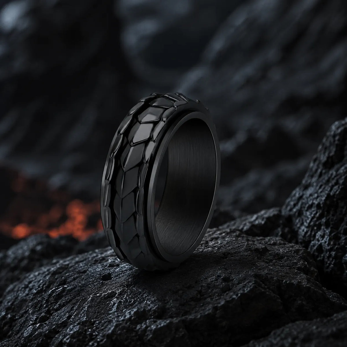 bague dragon 8mm style premium apaisant