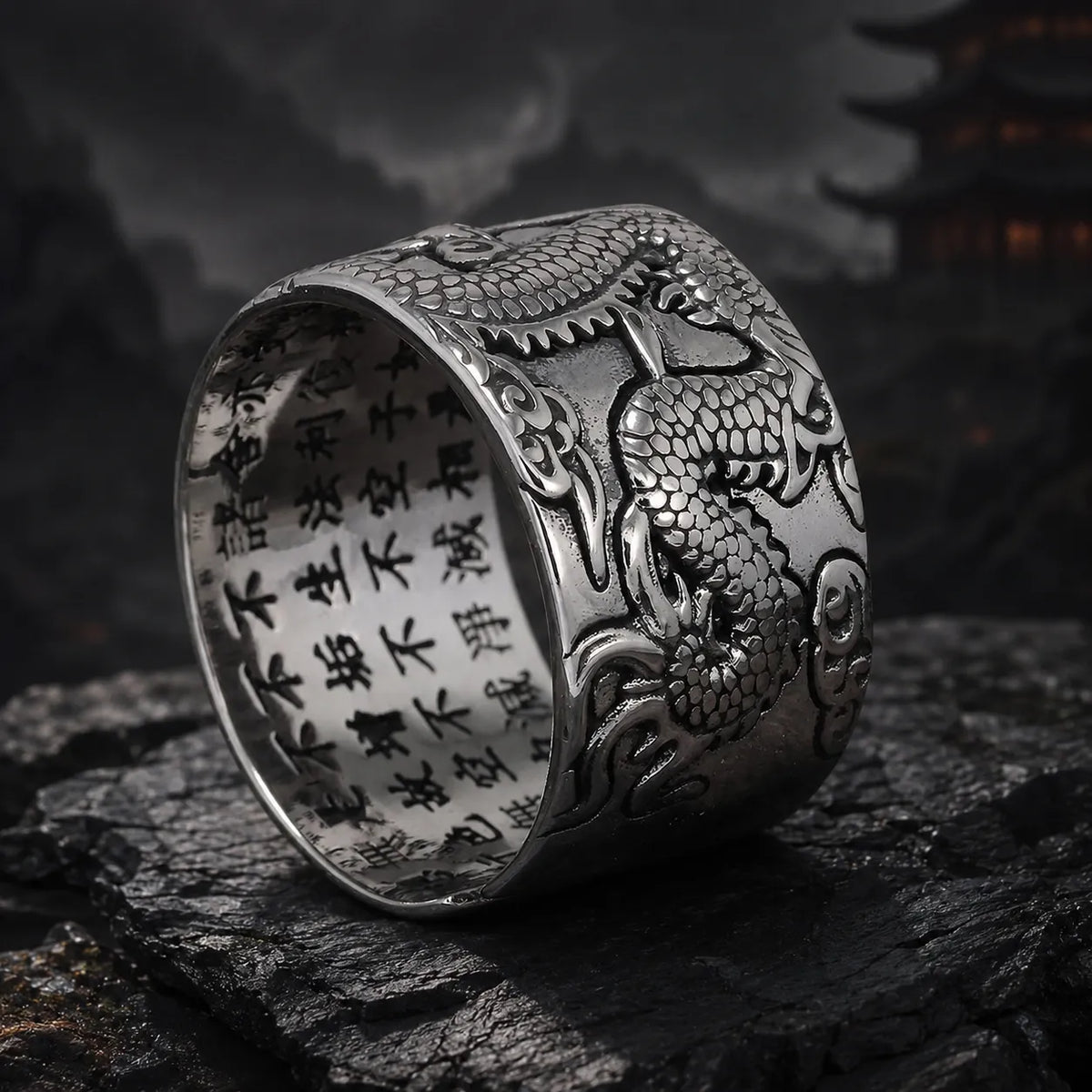bague dragon argent 925 design retro premium