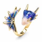 Bague Dragon Bleu