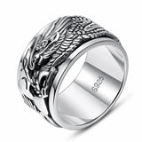 Bague Dragon Rotative