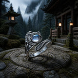 bague dragon vintage hypoallergenique en argent