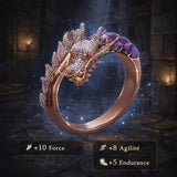 Bague Femme Dragon Alliage