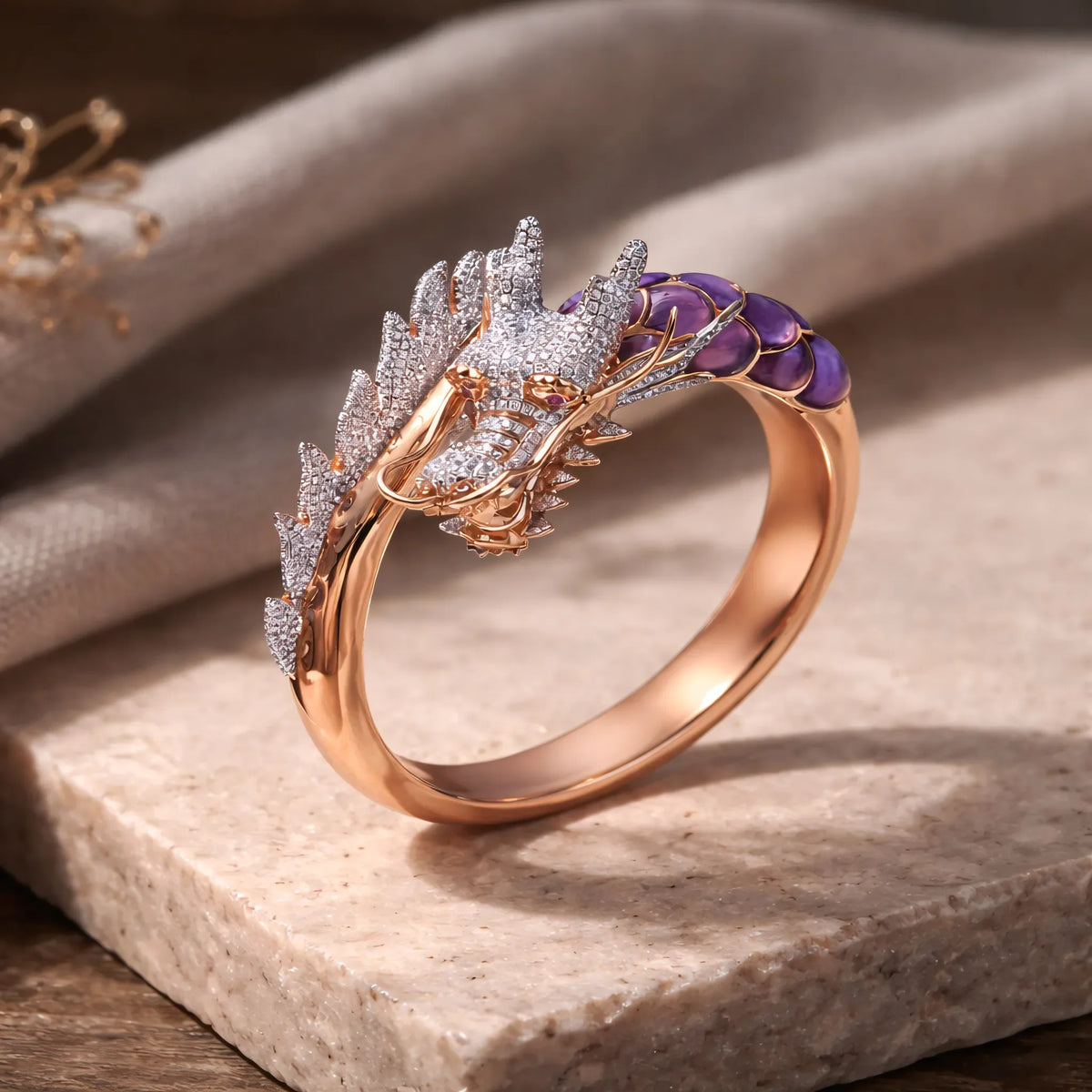 Bague Pour Femme Dragon