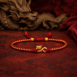 bijou dragon chinois breloque dorée
