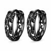 Boucle d'Oreilles Dragon Noir