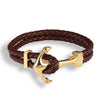 Bracelet Cuir Ancre
