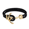 Bracelet Cuir Ancre