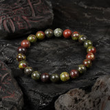 bracelet mystique corde élastique perles