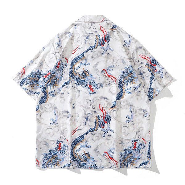 Chemise Blanche Dragon