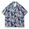 Chemise Hawaienne Homme Bleu