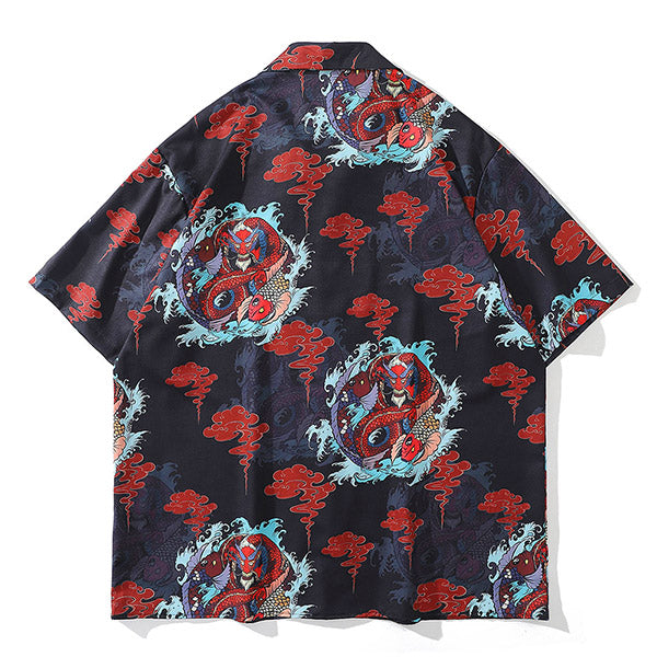 Chemise Hawaienne Noire