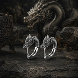 créoles dragon chinois reliefs sculptés