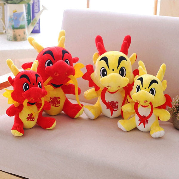 Peluche Dragon Porte Bonheur