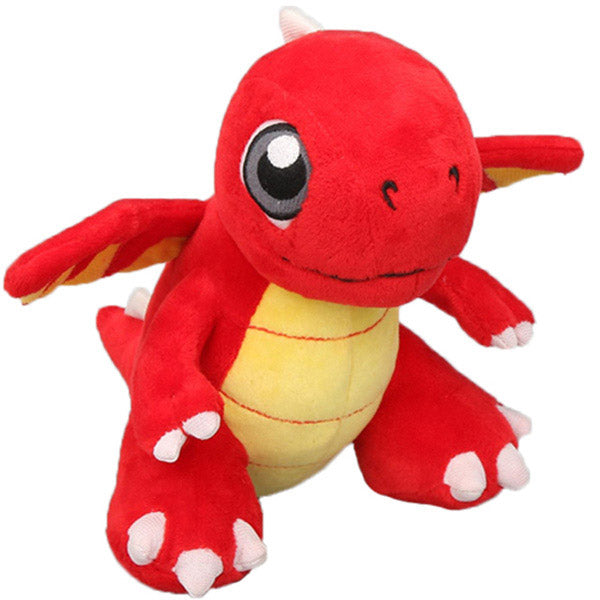 peluche rouge gros yeux