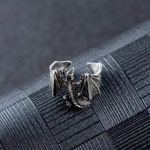 Bague Dragon Femme Argent