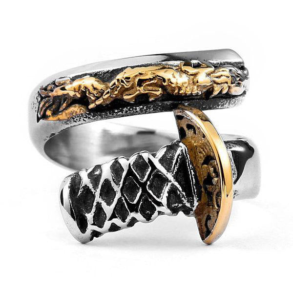 Bague Katana