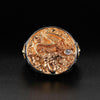 Bague Dragon Or Noir