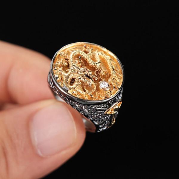 Bague Dragon Or 18K