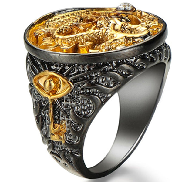 Bague Dragon Or