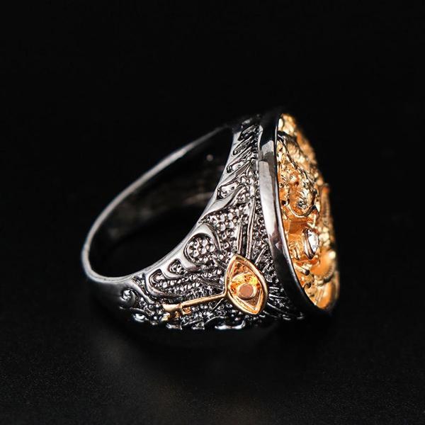 Bague Dragon Or Plaqué