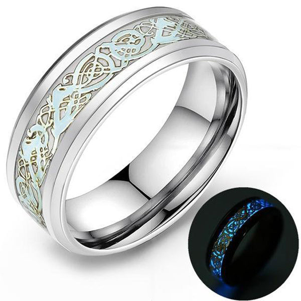 Bague Dragon Lumineuse