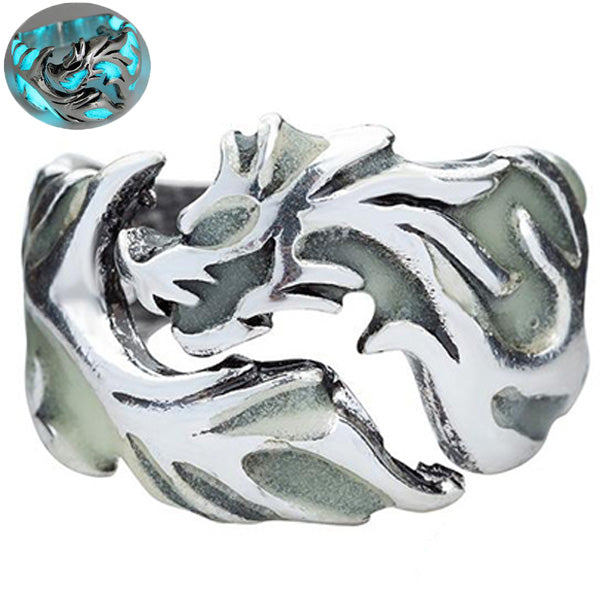 Bague Dragon Lumineuse