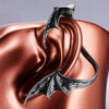 Boucle d'oreille dragon ailes