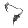 Boucle d'oreille dragon ailes