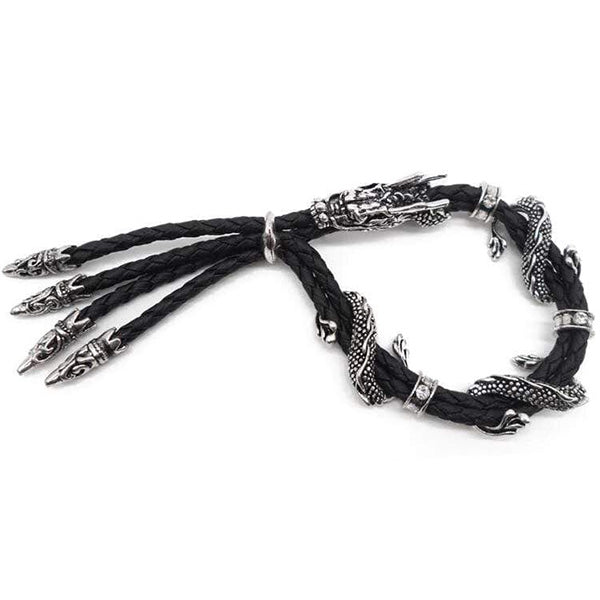 Bracelet Dragon Japonais Blanc