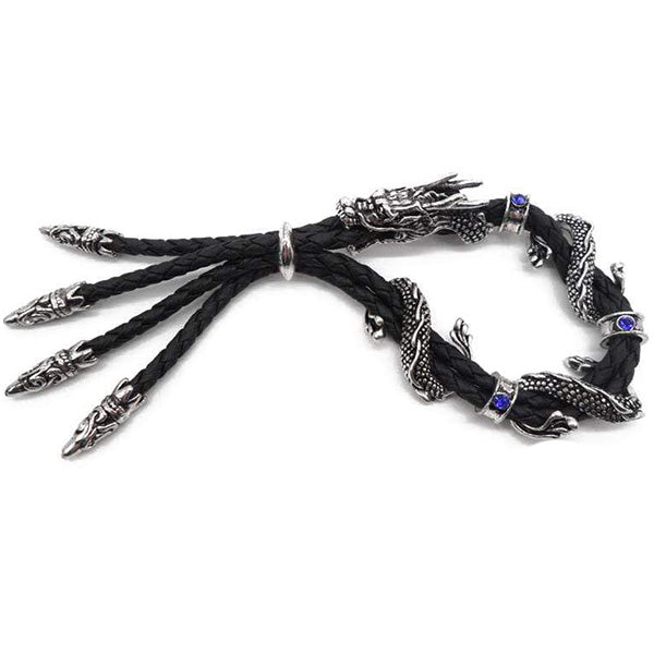 Bracelet Dragon Japonais Bleu