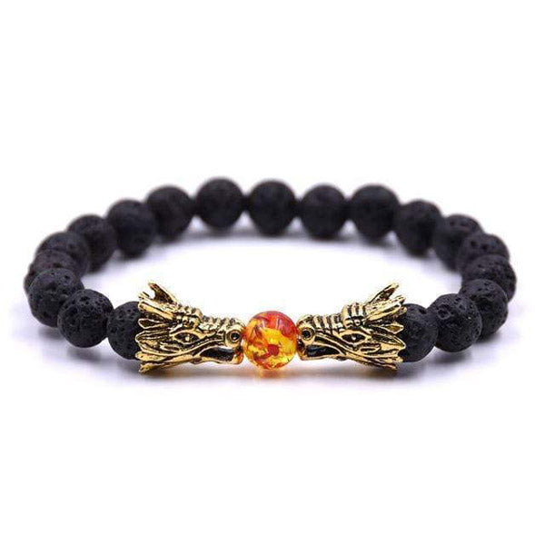 Bracelet Pierre Du Dragon Noir