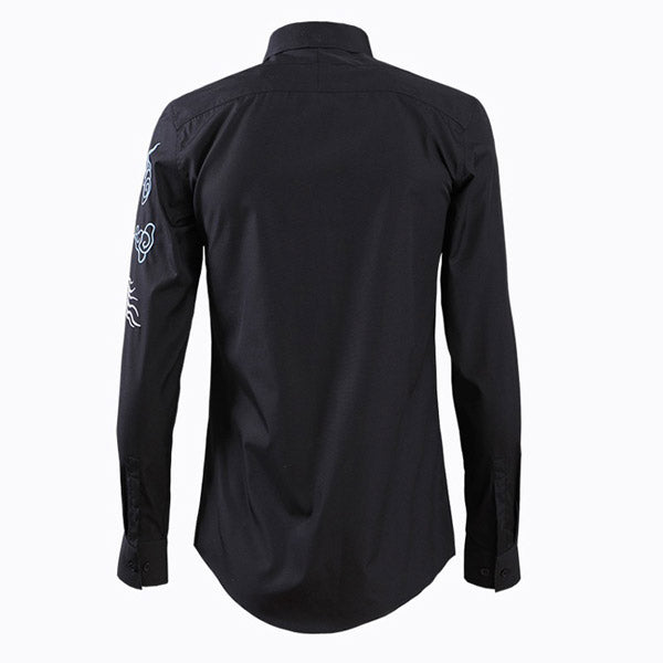 Chemise Dragon Bleu