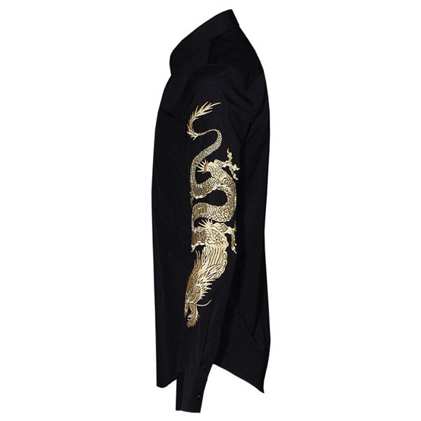 Chemise Dragon Jaune