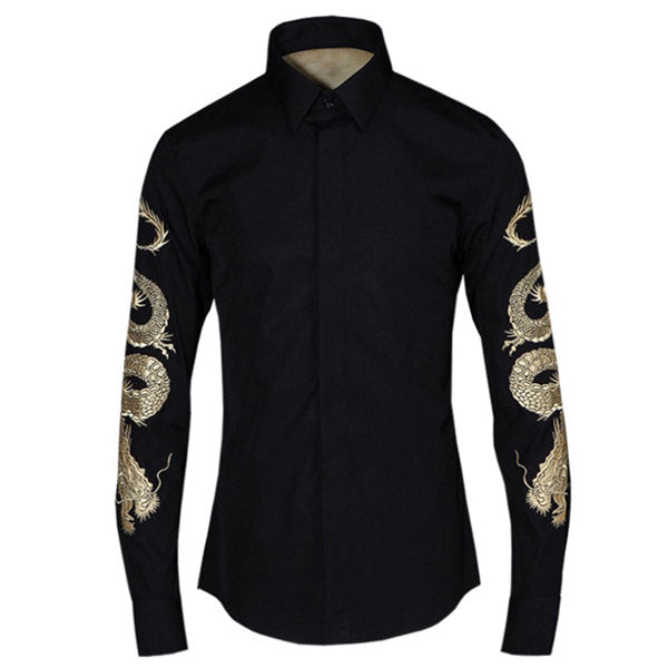 Chemise Dragon Jaune