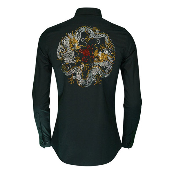 Chemise Homme Motif Dragon