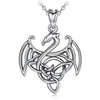 Collier Dragon Argent