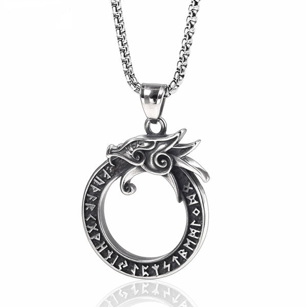 Collier Dragon Viking
