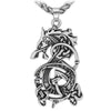 Collier dragon nordique