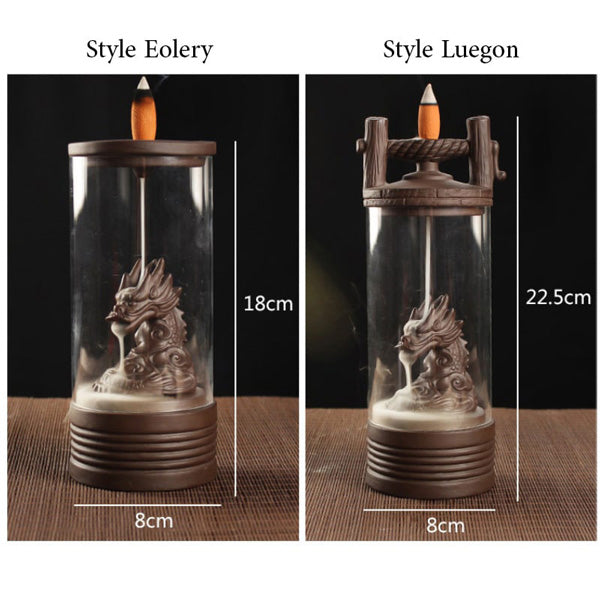 Porte Encens Vertical Dragon