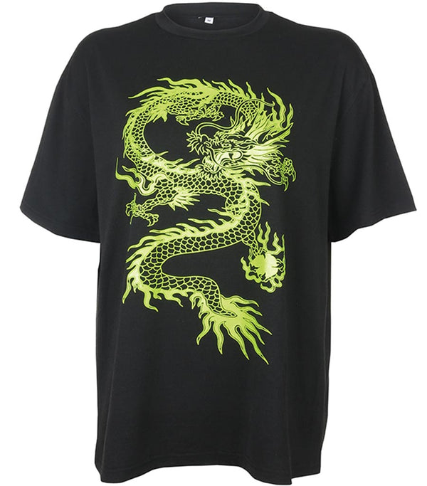 T-Shirt Dragon Femme