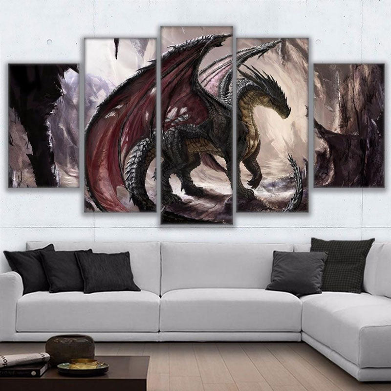 Tableau Cadre Dragon