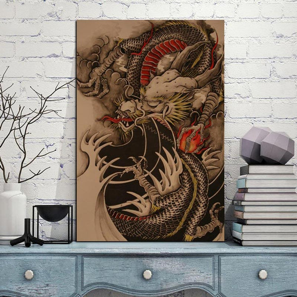 Tableau de Dragon Chinois