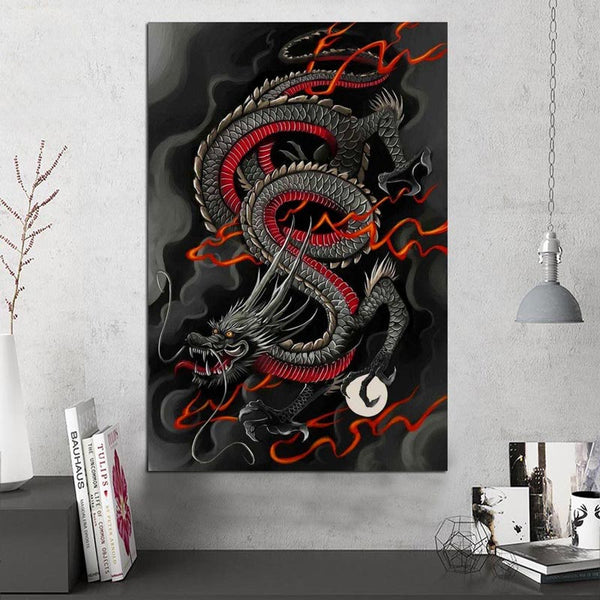 Tableau Dragon Chinois