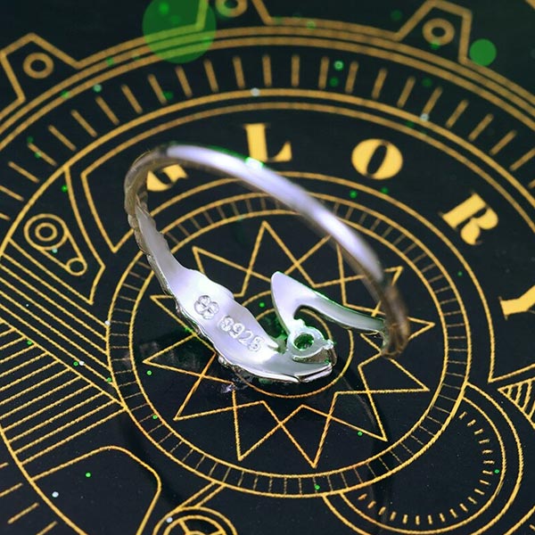 Bague Dragon Aile d'Oiseau (Argent)