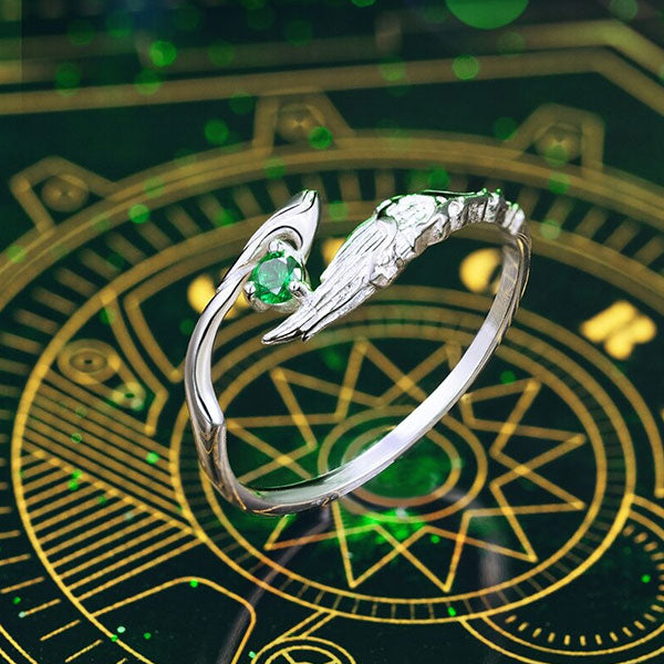 Bague Aile d'Oiseaux Argent
