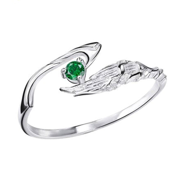 Bague Aile d'Oiseaux Argent