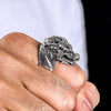 Bague argent dragon