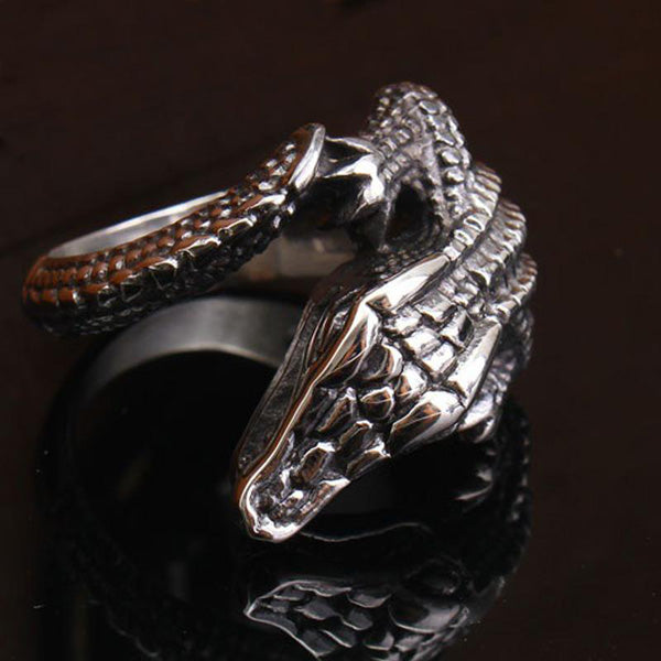 Bague Crocodile